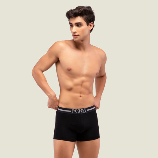 Black Trunk with Black Waistband