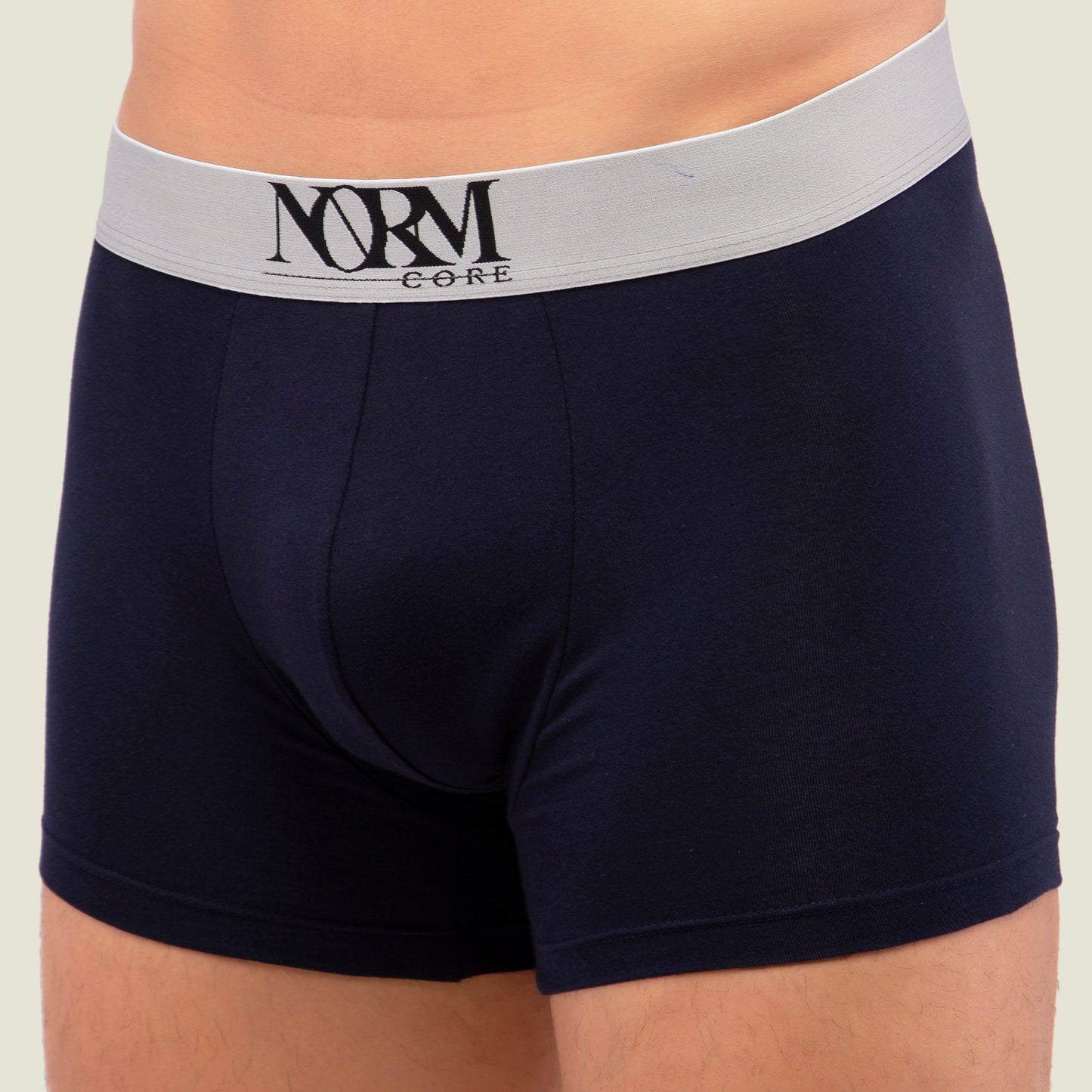 Navy Blue Trunk with Silver Waistband