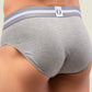 Grey Brief with Grey Waistband