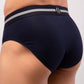Navy Blue Brief with Black Waistband