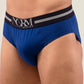 Blue Brief with Black Waistband