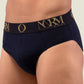 Navy Blue Brief with Gold Waistband